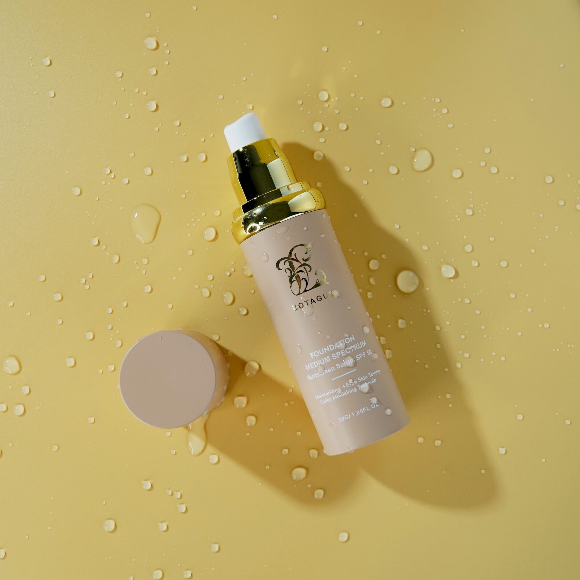 BOTAGUS Foundation 4 In 1 Medium Spectrum,,Protecting From Sun With SPF50,For Gym, Sports, Dancing Concealer Coverage Flawless - DropOnline.co