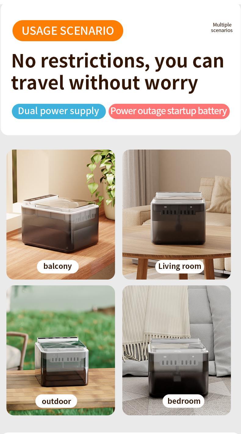 Wireless Charging Battery Driven 304 Stainless Steel Cat Automatic Induction Pet Water Fountain - DropOnline.co