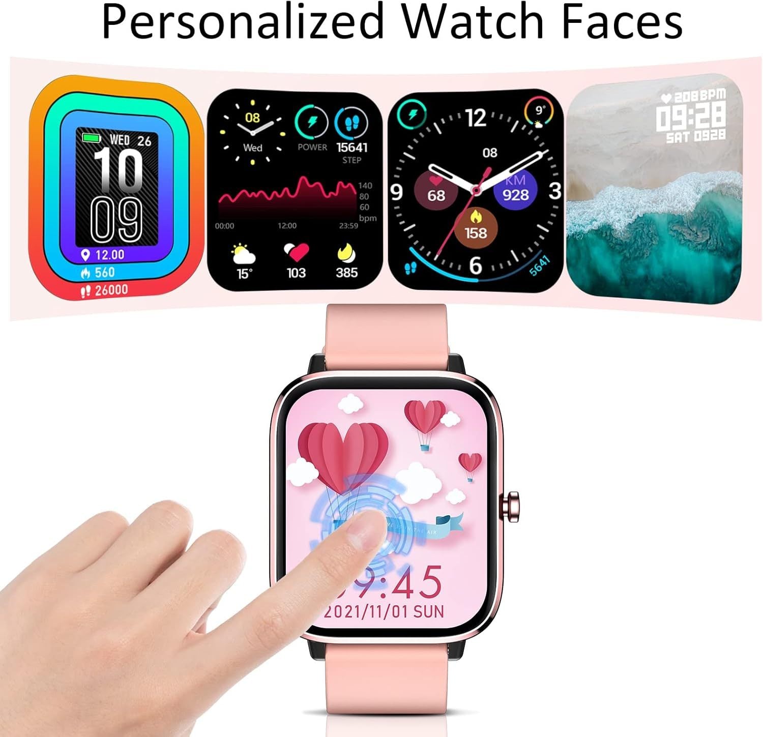 New Smartwatches Now On Sale, Featuring Message Alerts, Call Answering, Health Monitoring, Activity Tracking, Notification Reminders, And Fitness Functions. - DropOnline.co