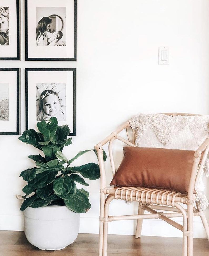 Bed Cushion Cover Car Pu Leather Pillowcase - DropOnline.co