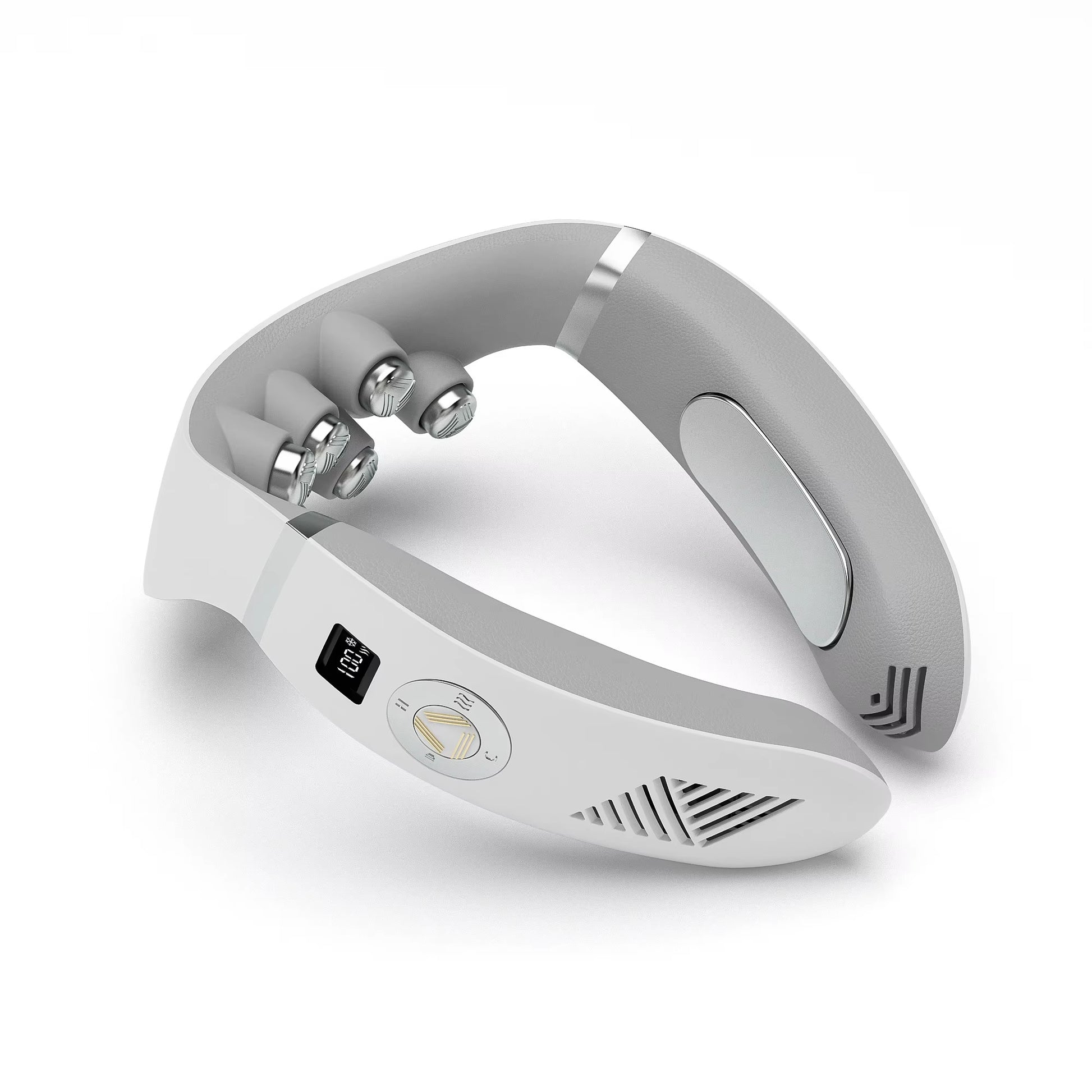 Wholesale Customized Wireless Personal Portable Neck Wearable Massagers Cold And Warm Hanging Neck Massager - DropOnline.co