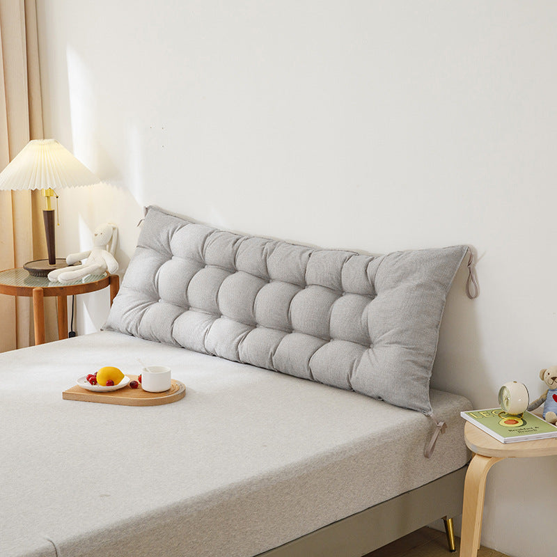 Waterproof Big Backrest Rocking Chair Cushion Bedroom Sofa Waist Pillow Bedside Cushion - DropOnline.co