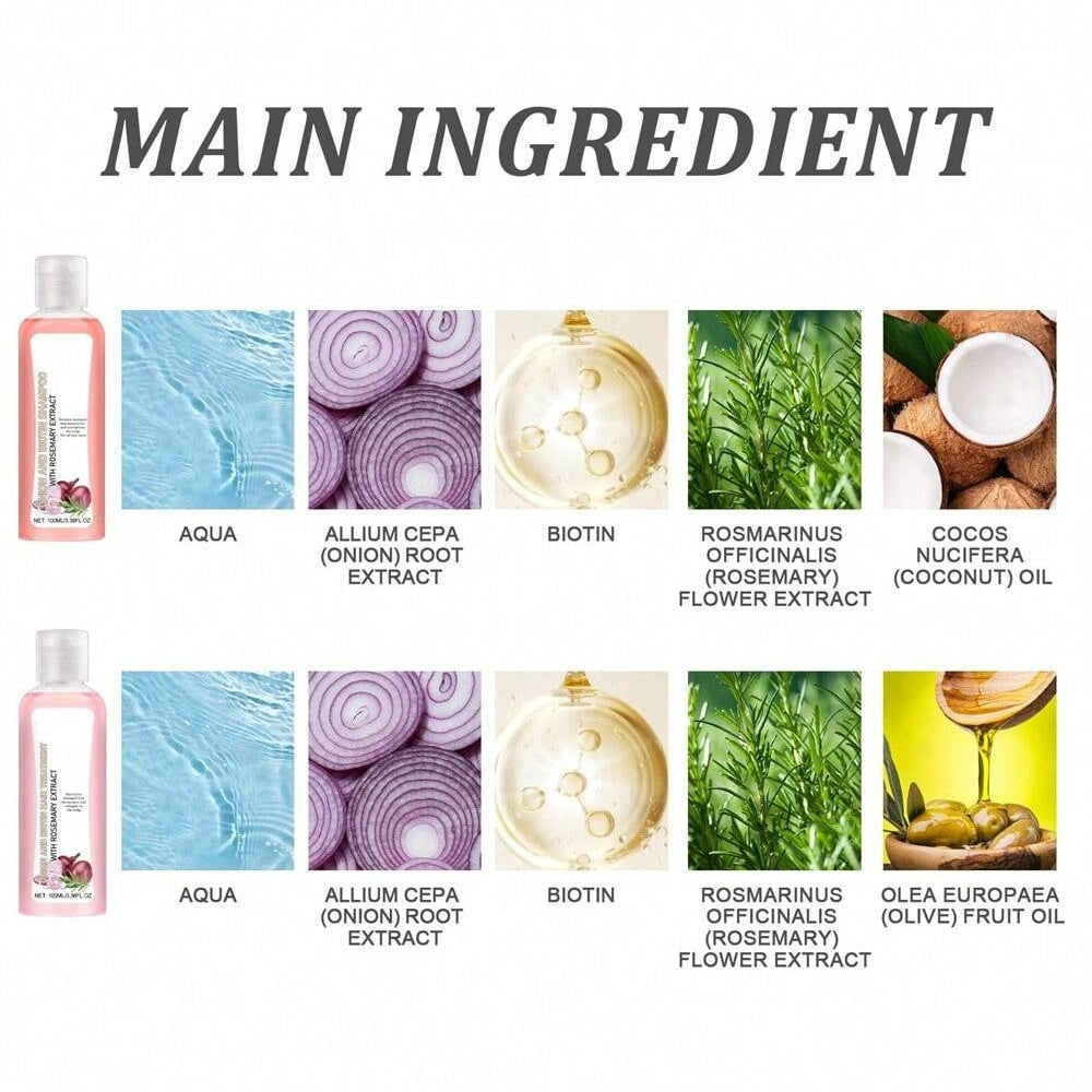 Onion Shampoo & Conditioner With Onion Extract And Vitamin E Cleanses And Reduces Oiliness, Suitable For All Hair Types-Selling On Ebay Is Prohibited - DropOnline.co