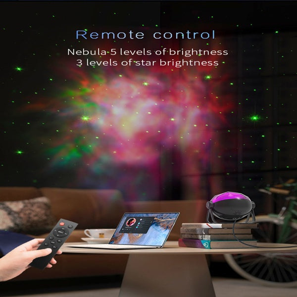 Galaxy Starry Sky Projection Lamp, Indoor Atmosphere Lighting Decoration - DropOnline.co