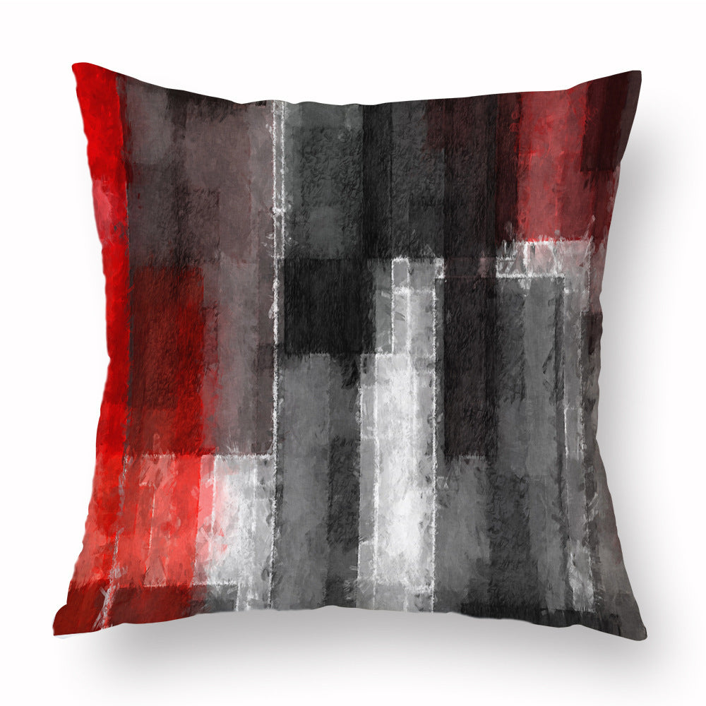Geometric Digital Printing Cushion For Home Sofa - DropOnline.co