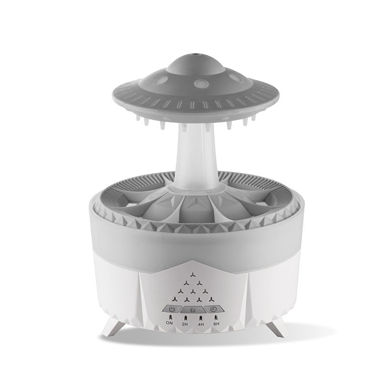 New UFO Raindrop Humidifier Water Drop Air Humidifier USB Aromatherapy Essential Oils Aroma Air Diffuser Household Mist Maker Home Decor - DropOnline.co