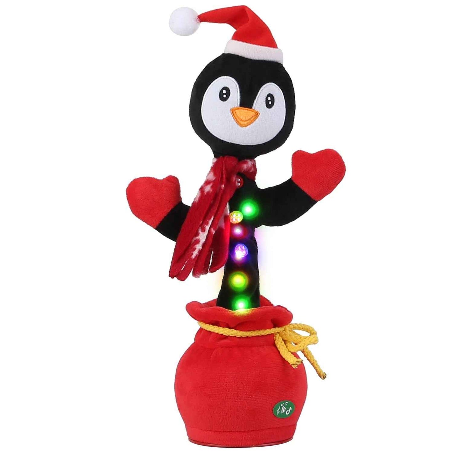 Penguin/Elk Kid Electric Dance Toy - Interactive Sing Song Light Up Plush - DropOnline.co
