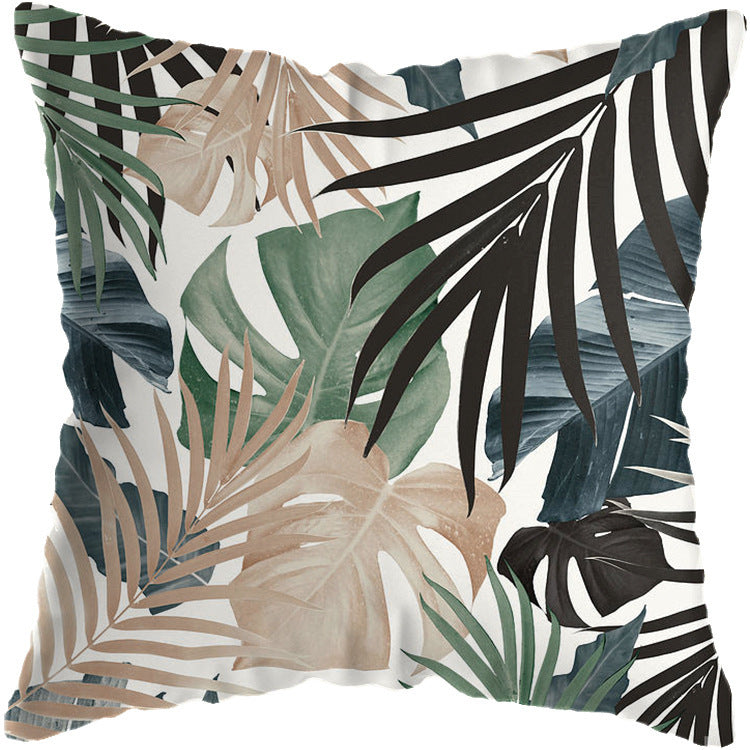 Tropical Plant Cushion Cover Living Room Sofa - DropOnline.co