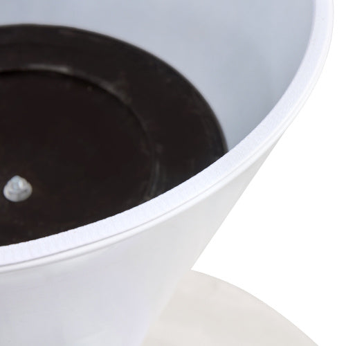 White Coffee Table, Simple Modern Negotiation Table, Balcony Dining Table - DropOnline.co