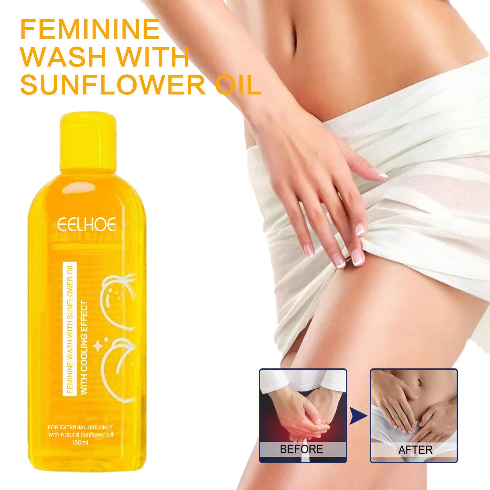 Ilehoi Sunflower Oil Female Wash Body Cleansing Oil Control Moisturizing Long-lasting Fragrance Shower Gel - DropOnline.co