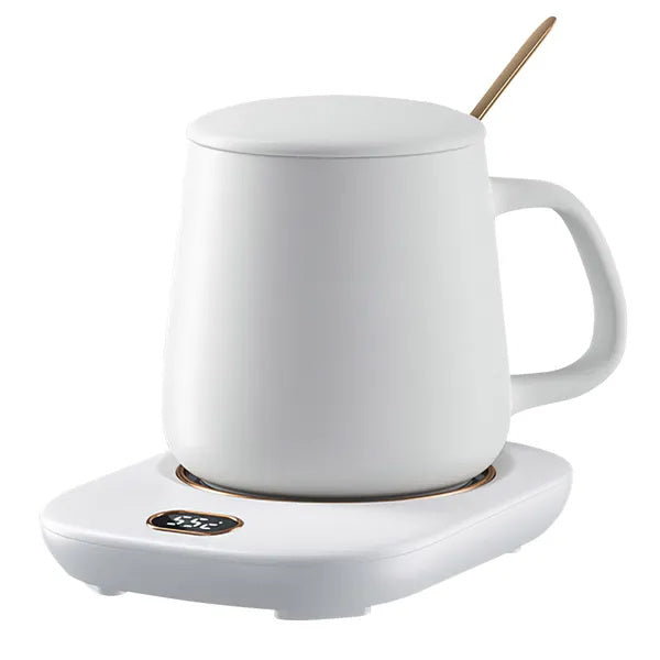 Electric Coffee Mug Warmer For Desk Auto Shut Off USB Tea Milk Beverage Cup 3 Temperature Setting - DropOnline.co