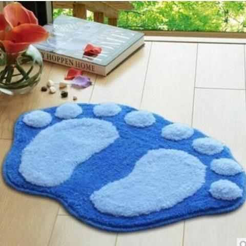 Bathroom Living Room Cushion Bedroom Foot Non-slip Doormat And Foot Mat - DropOnline.co