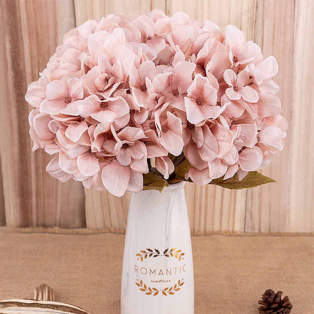 Artificial Flowers Hydrangea Branch Home Wedding Decor Autum - DropOnline.co
