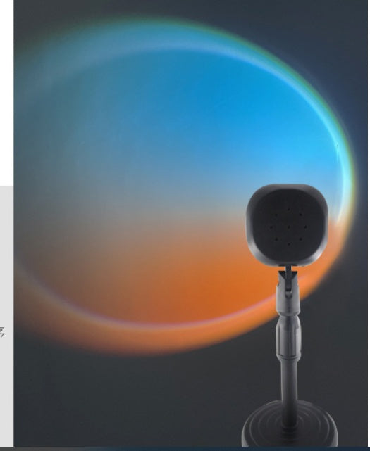 Sunset Lamp Sunset Projector Mood Light Living Room Bedroom Night Light Room Decor Bar Atmosphere Photography Background - DropOnline.co