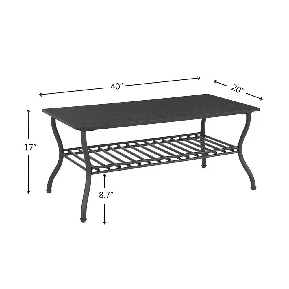 Contemporary 3 Piece Coffee Table Set Rectangular Coffee Table - DropOnline.co