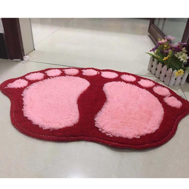 Bathroom Living Room Cushion Bedroom Foot Non-slip Doormat And Foot Mat - DropOnline.co