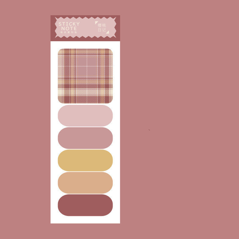 Cute Memo Pad Colourful Sticky Notes - DropOnline.co