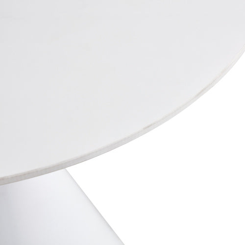 White Coffee Table, Simple Modern Negotiation Table, Balcony Dining Table - DropOnline.co