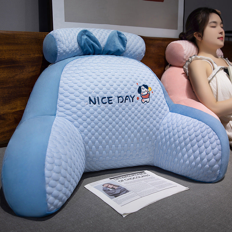 Bedside Cushion Soft Bag Waist Cushion - DropOnline.co