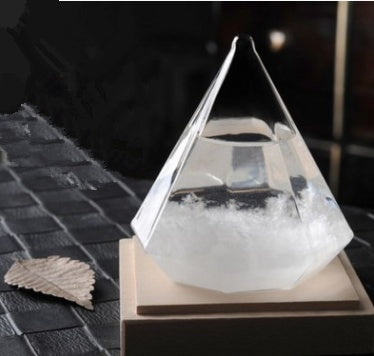 European Style Storm Glass Weather Forecast Bottle Creative Water Shape Ornaments Home Decor Glass Accessories Blow Dropshipping - DropOnline.co