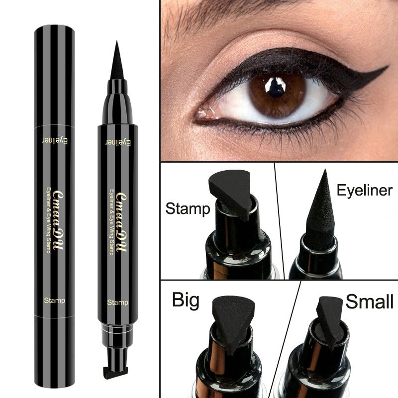 Double-headed wing seal eyeliner - DropOnline.co