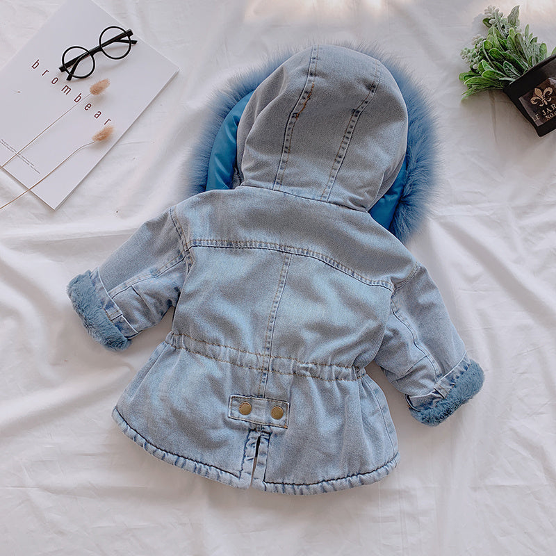 Girl denim coat - DropOnline.co