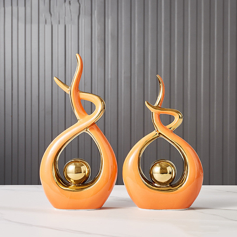 Home Entrance Ceramic Decoration Ornaments - DropOnline.co