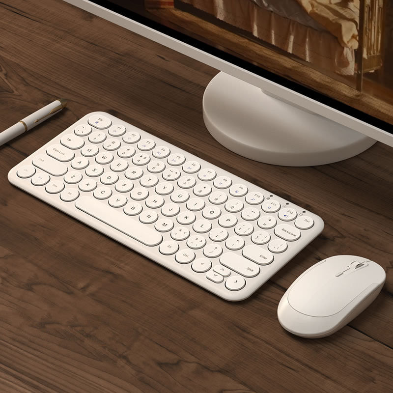 Mute Ultra-Thin Wireless Keyboard And Mouse Set - DropOnline.co