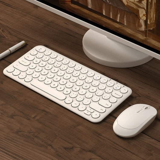 Mute Ultra-Thin Wireless Keyboard And Mouse Set - DropOnline.co