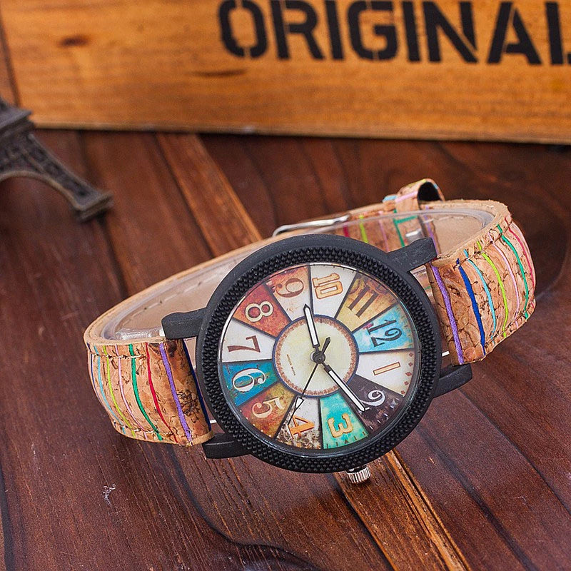 Casual Vintage Leather Women Quartz Wrist Watch Gift Clock - DropOnline.co