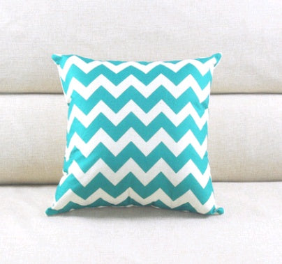 Linen striped hug pillowcase wave pattern cushion bag - DropOnline.co