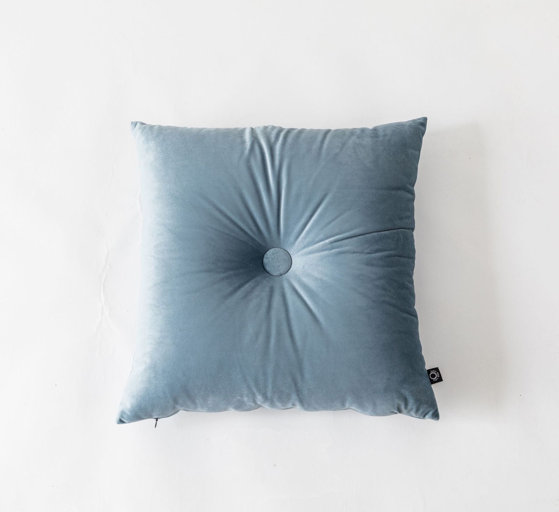 Pure color cotton linen cushion pillow wholesale lumbar pillow - DropOnline.co