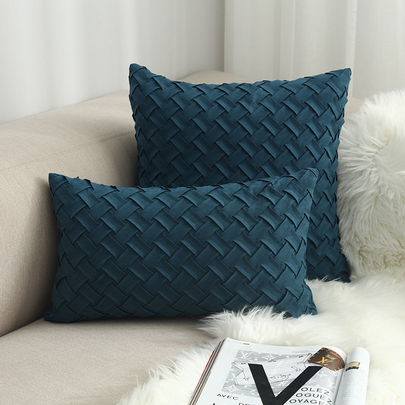 Buckskin woven cushion cover - DropOnline.co