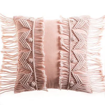 Hand-woven Cotton Thread Cushion Cover - DropOnline.co