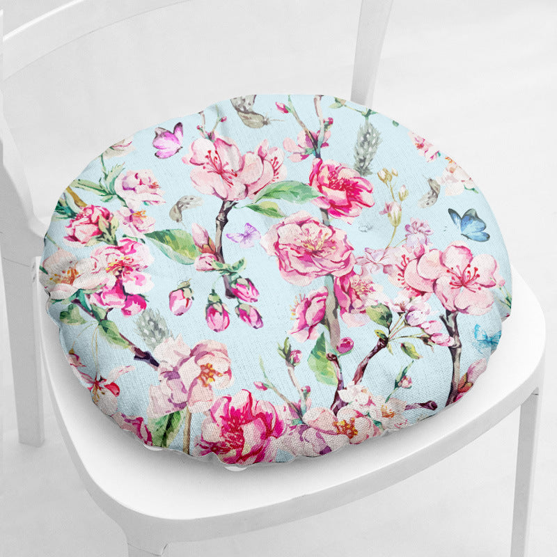 Flower Flower 213 Thick Flannel Chair Cushion - DropOnline.co