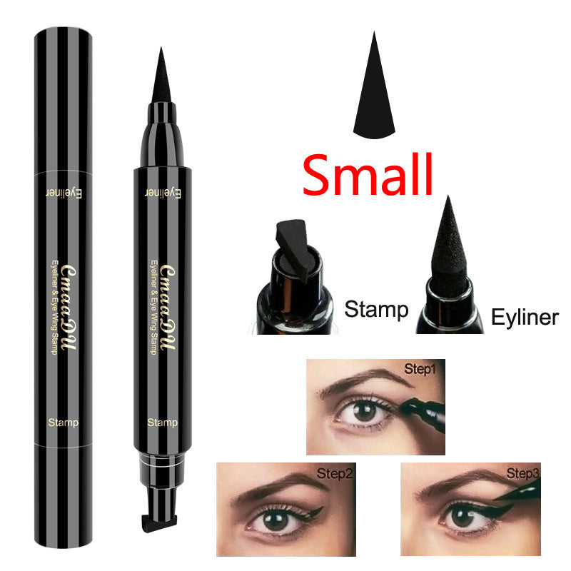 Double-headed wing seal eyeliner - DropOnline.co