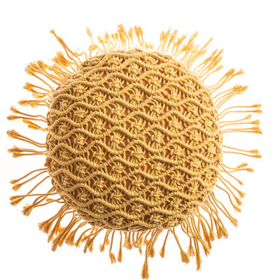 Hand-woven Cotton Thread Cushion Cover - DropOnline.co