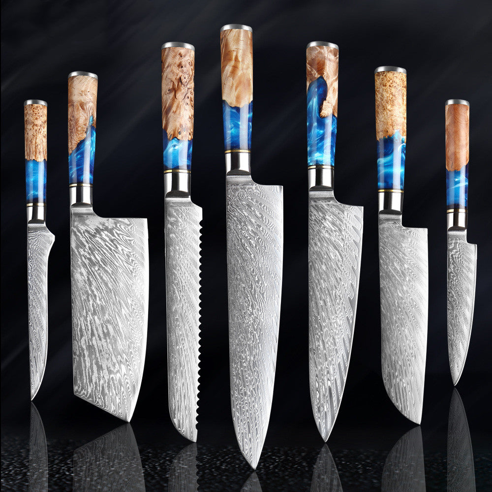 Kitchen Knife Set Chef's Knife Meat Chopping Knife - DropOnline.co