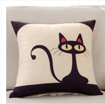 Square back cushion head cushion set square pillow cartoonpillow core pillow car small animal sofa - DropOnline.co