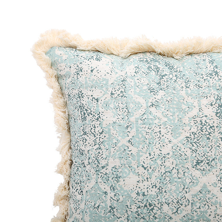 Printed woven tufted pillow cushion cover - DropOnline.co