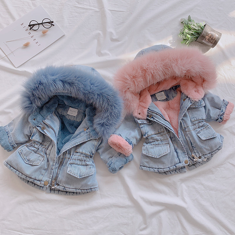 Girl denim coat - DropOnline.co