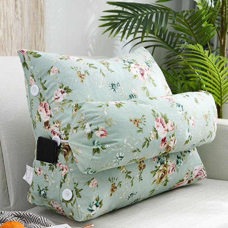 Bed Cushion, Head Cushion, Triangle Pillow - DropOnline.co