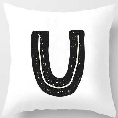 Cute Design Alphabet L Cushion Cover - DropOnline.co