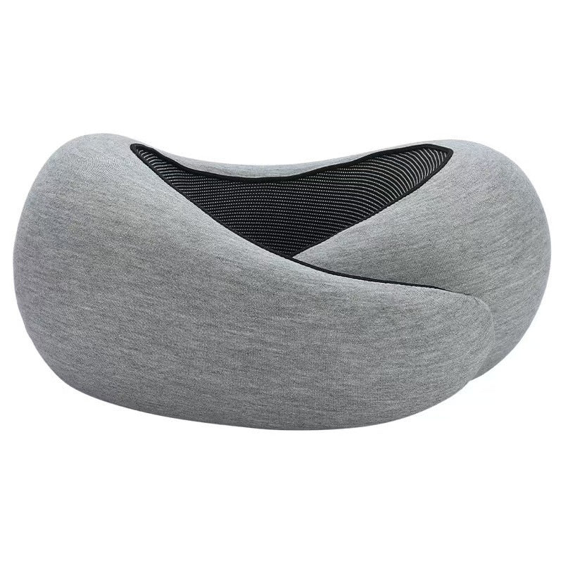 Soft Memory Foam Travel Neck Pillow U Shape Adjustable Support Comfortably Sleeping On Plane Car Office Noon Break - DropOnline.co