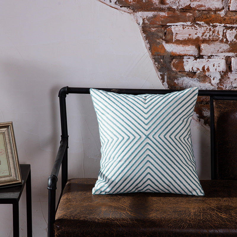 Modern geometric office pillow cushion - DropOnline.co