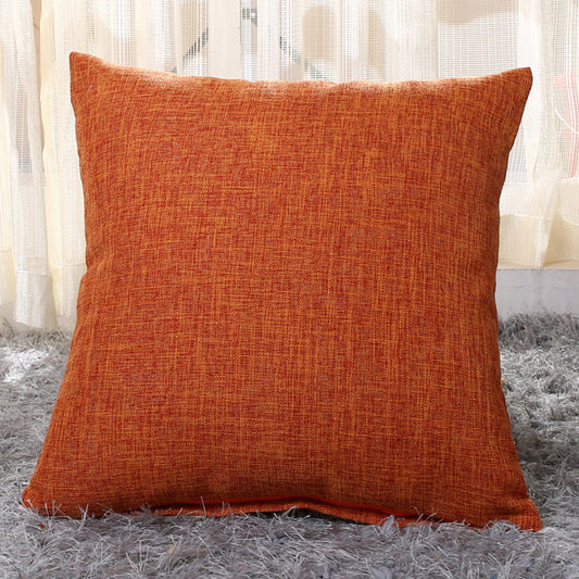 Solid color pillow cushion sofa cushion pillowcase - DropOnline.co