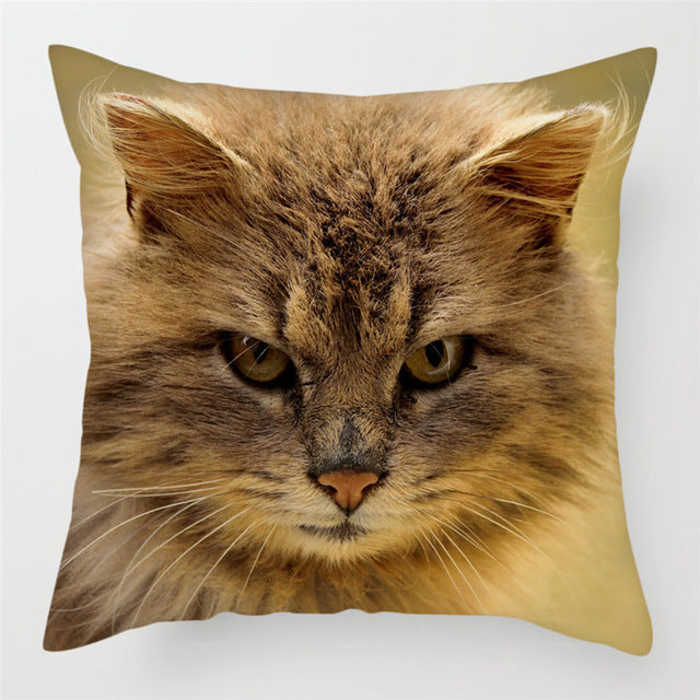 Hairless Pillowcase Home Sofa Cushion Cover - Smooth Decorative Throw Pillow Case - DropOnline.co