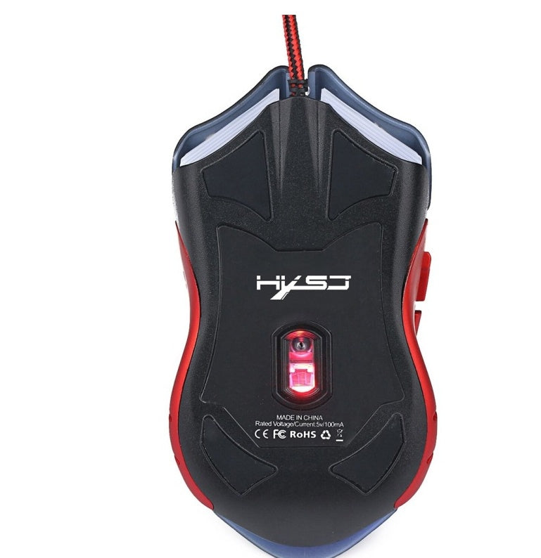 HXSJ A903 6-Key Optical Gaming Mouse 3200 DPI - DropOnline.co
