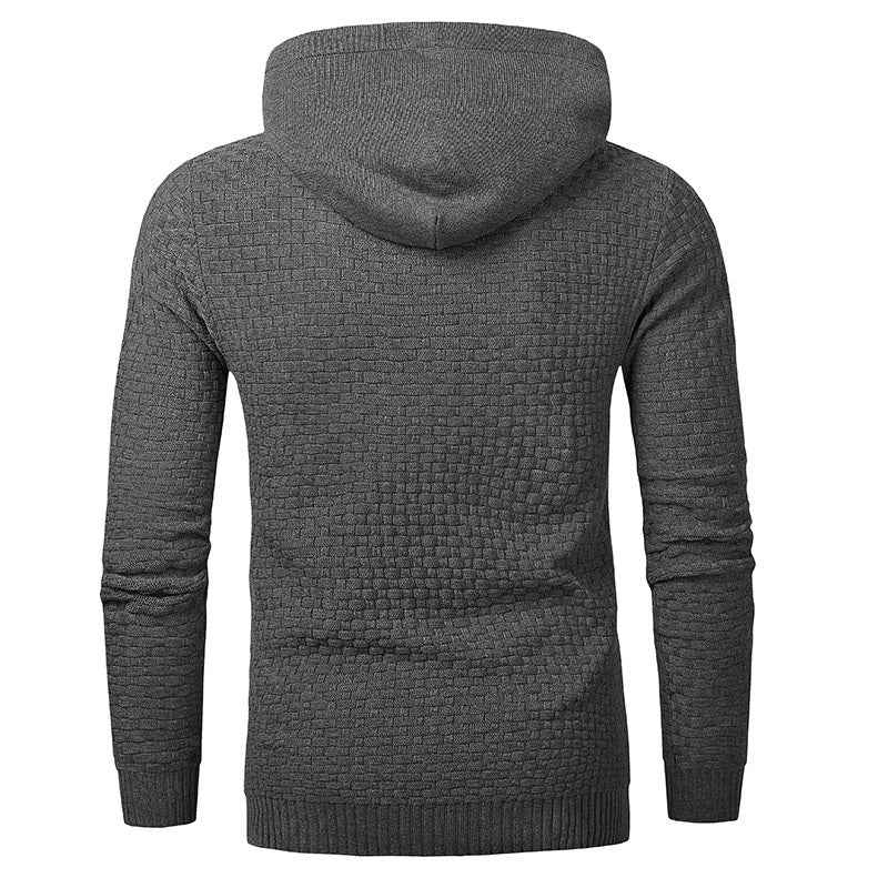 Men's Classic Hooded Sweater - Comfortable Pullover Hoodie