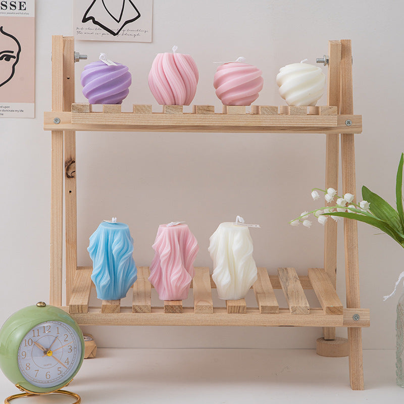 Creative Geometric Aromatherapy Candle Home Decoration - DropOnline.co